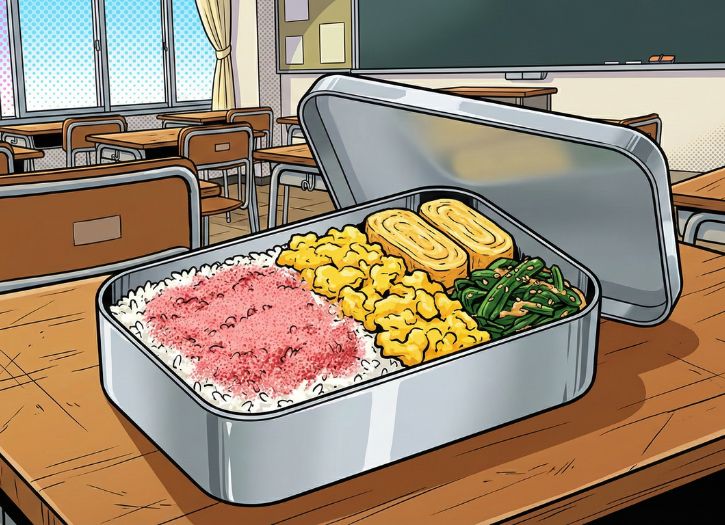 Pre-war Aluminum Bento Box and Ekiben