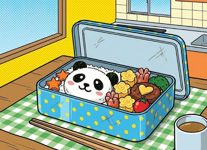 Cute Character Bento Art
