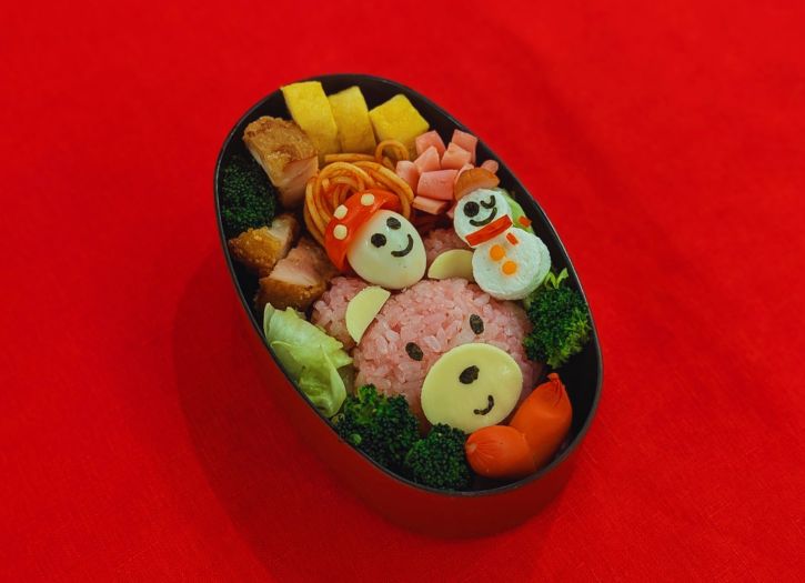 Seasonal special character bento