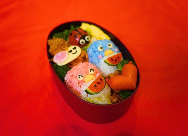 Seasonal special character bento design
